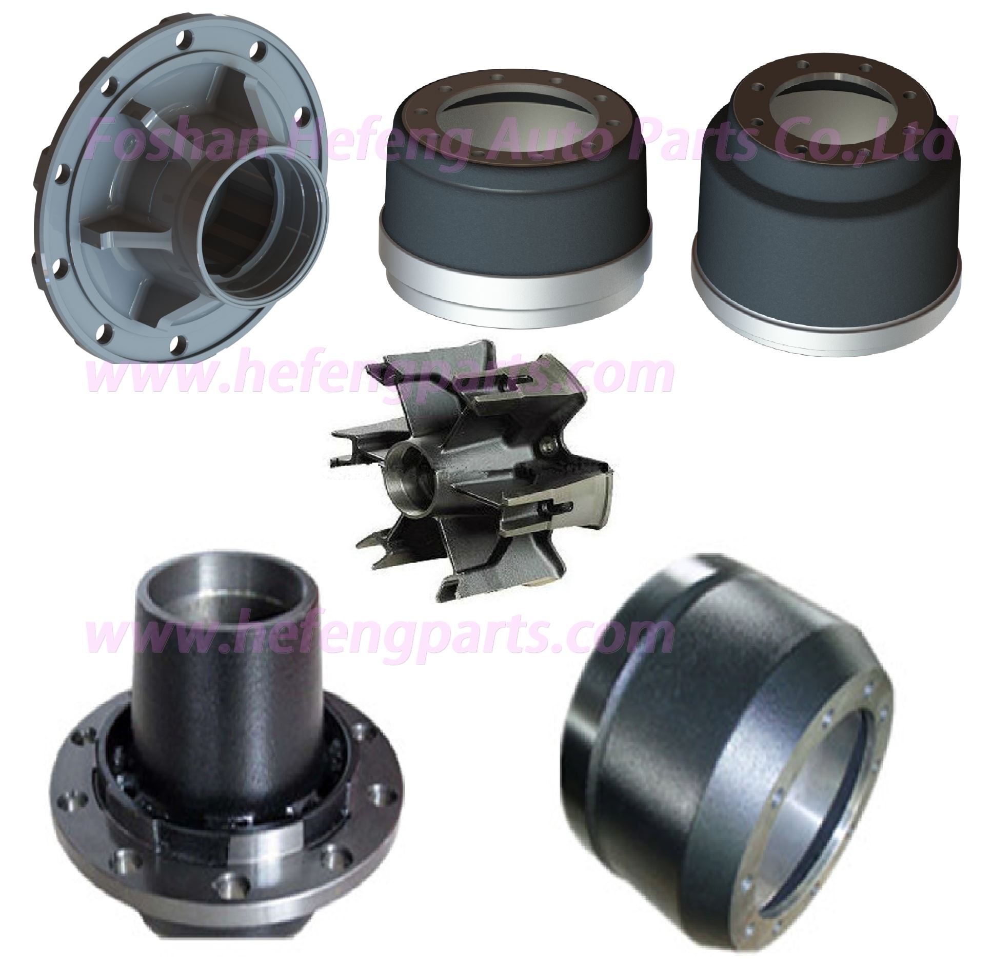 Brake drum & hubs